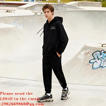 Customized Pullover Hoodie Unisex Poly-Cotton Blend Loose Casual Wear For Team Bulk Order Club Events