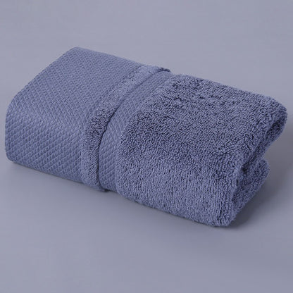 Solid Color Cotton Super Absorbent Hand Towel Face Hand Towel Thicken Soft Bathroom Hand Towels Home Hotel Supplies 34x75cm
