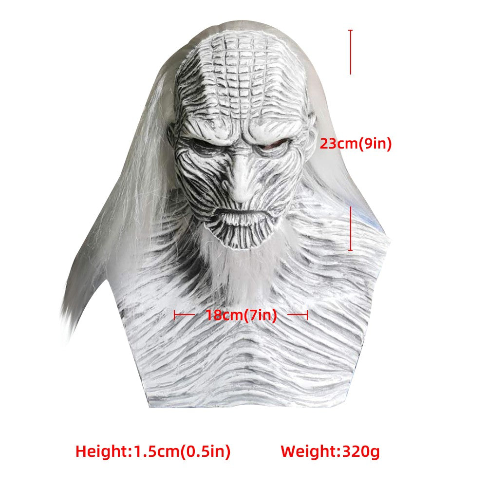 Halloween Mask Night's King Walker Face NIGHT RE Zombie Latex Masks Party Masquerade Cosplay Mascara Scary Adult Maske Deco