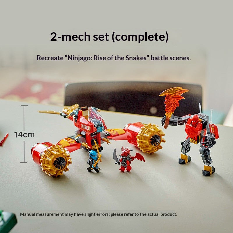 LEGO 71830 Tanque Robô da Tempestade do Kai Brinquedo Série Phantom Ninja Blocos de Construção Infantis para Presentes de Aniversário e Natal