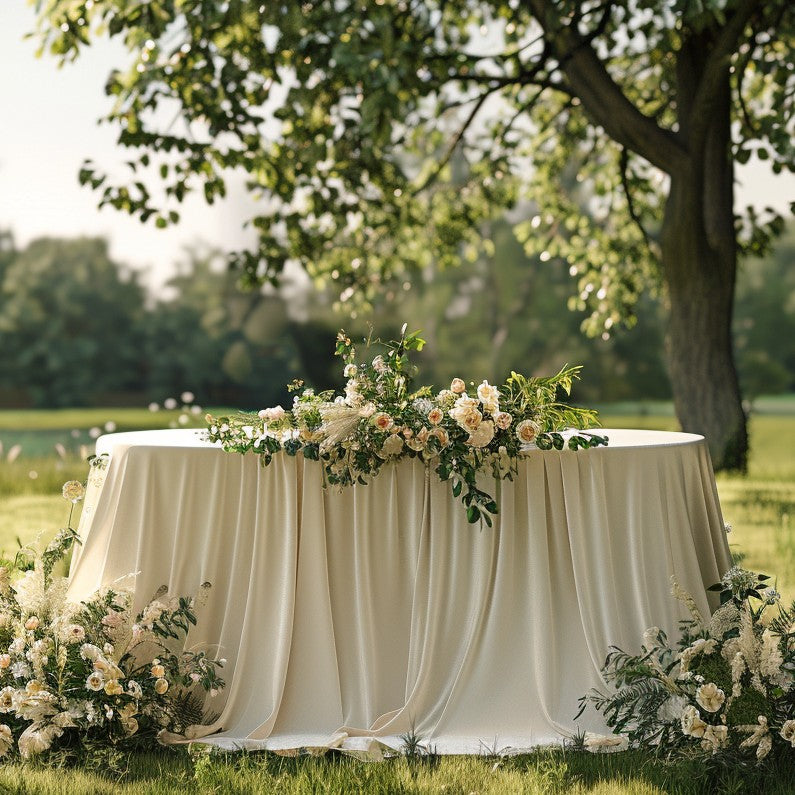 1 PC Luxury Velvet Rectangular Tablecloth Soft And Durable, Elegant Table Setting, Wedding Party, Christmas, Themed Party