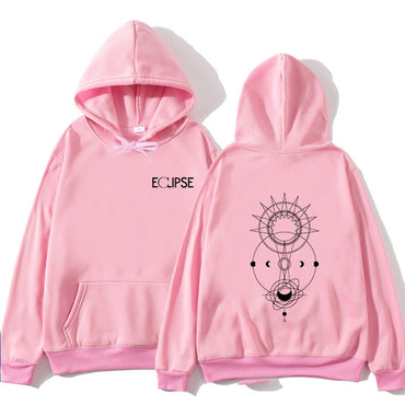 The Eclipse Hoodie New Sweatshirt Men Women Printing Hoodies Pullover Unisex Harajuku Tracksuit