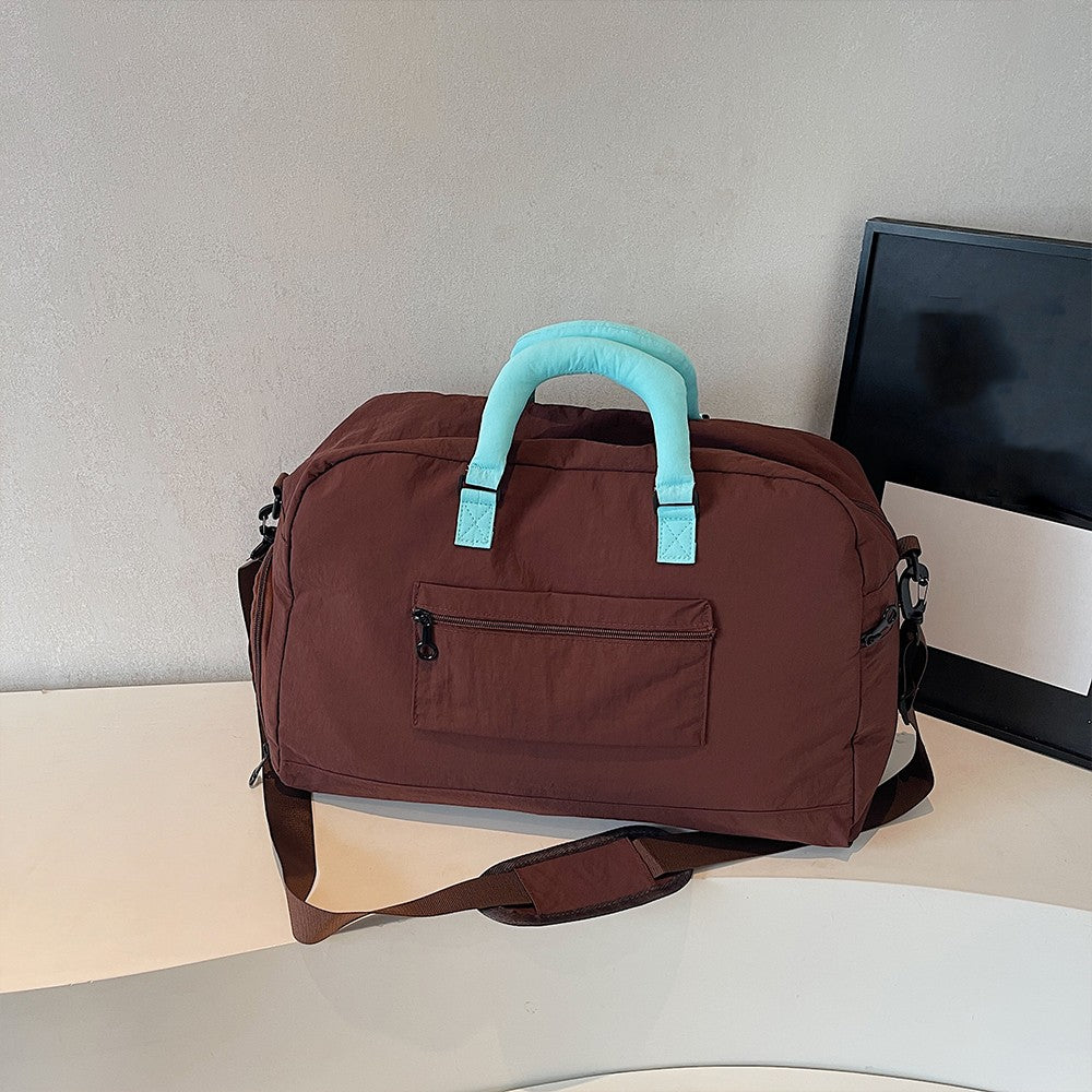 Large-Capacity Short-Distance Travel Bag, Carry-On Bag, Business Trip Hand Luggage, Sports and Fitness Bag, Travel Storage Bag