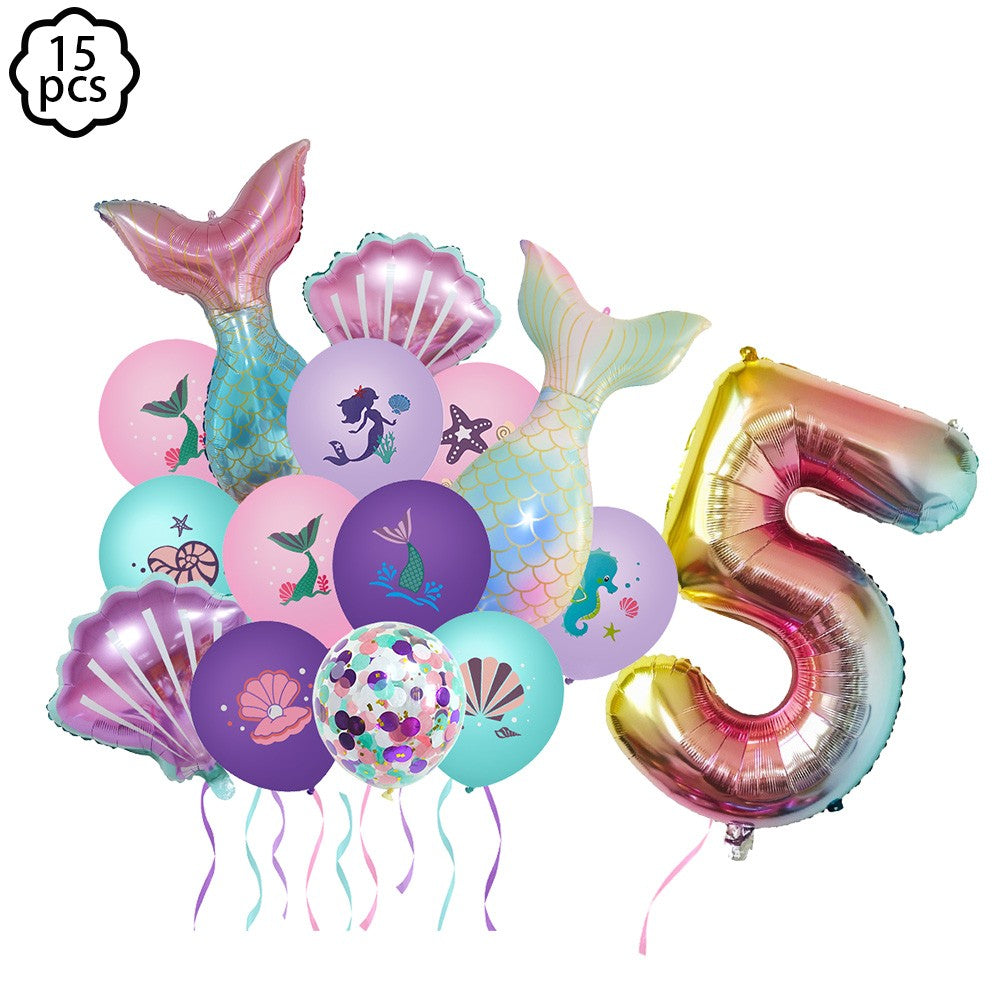 Big Upright Mermaid Tail Balloon Mermaid Balloon Wedding Baby Shower Kids Girls Birthday Decor Mermaid Birthday Party Decoration