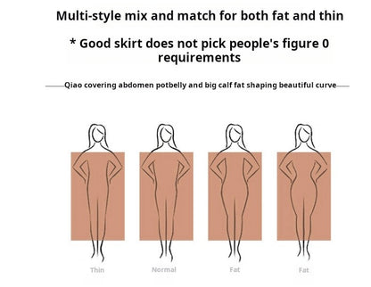 Women's Plus Size Half Skirt 2024 Summer New Bohemian Style Printed Pleated Skirt Fashionable Spring Women's Clothing