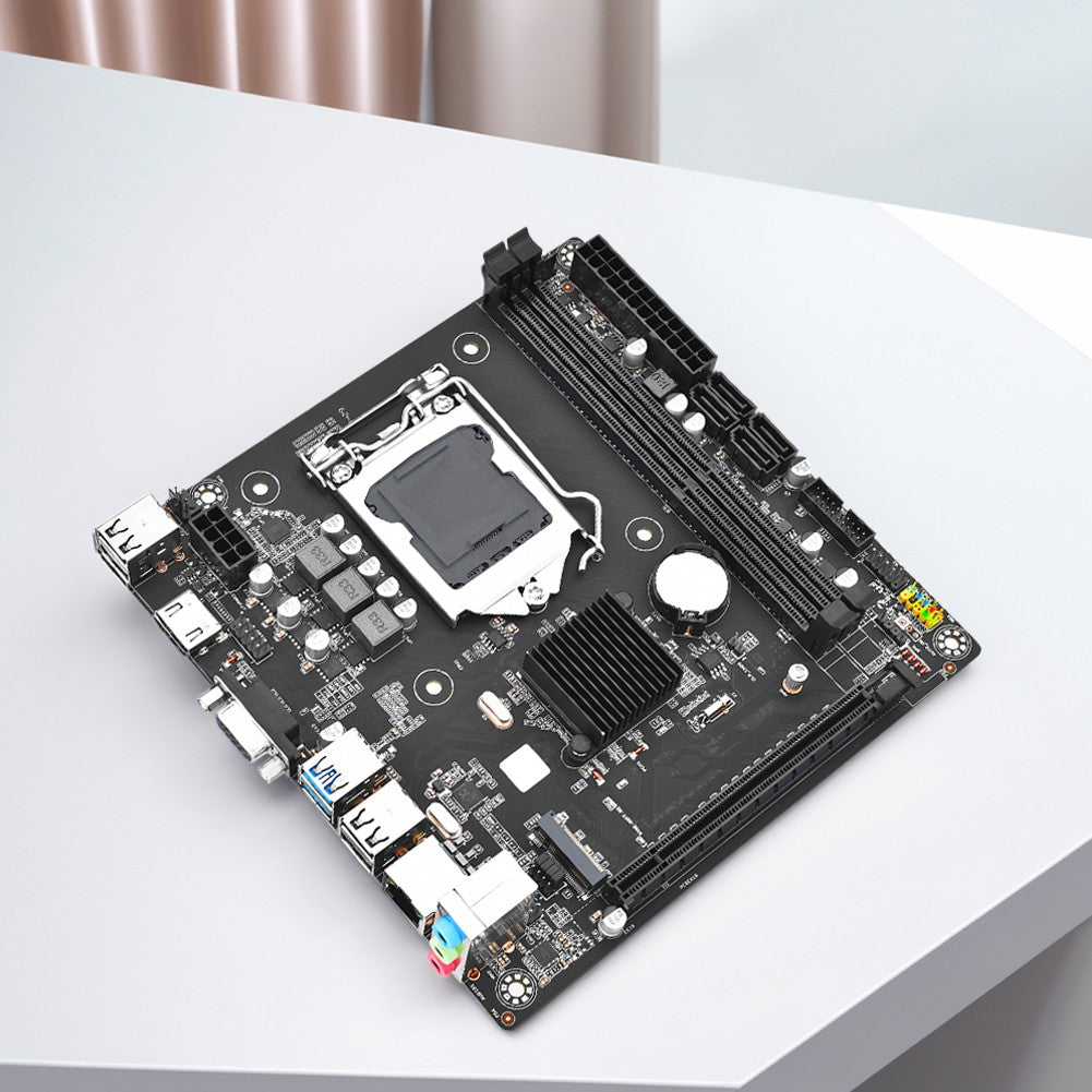 Placa-mãe de Desktop B75M-I LGA 1155 Mini-ITX DDR3 16GB Placa-mãe de Computador Suporte M.2 NVME HDMI+VGA