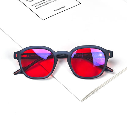 SHINU sleep better red lenses blue light filter glasses for men orange eyepieces gaming glasses Sleep aid glasses man customized