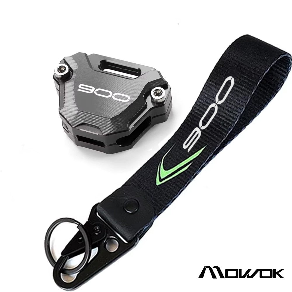 Para Kawasaki Z900 Z 900 Z900SE Z900 SE Z900RS 2017-2024 2025 Acessórios Capa da Chave da Moto Porta Chave Chaveiro