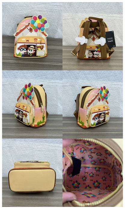 Loungefly Pixar Toy Story Mochila Mini Mochila Infantil Estampada Desenho Animado Moda Fofa Bolsa de Viagem para Meninas Presente de Aniversário Infantil