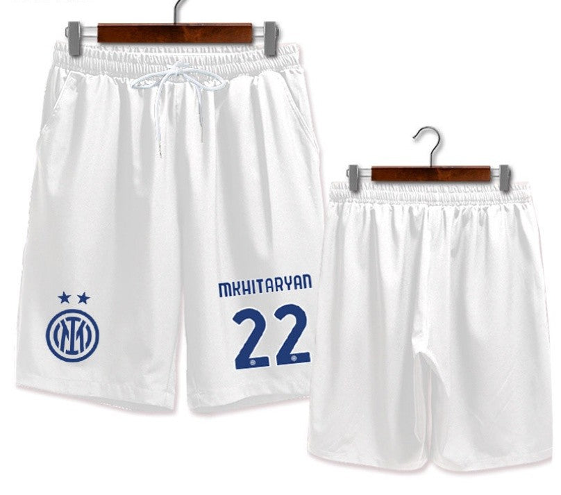 25-26 Season Inter Milan Team Lautaro Fan Quick-Dry Short Pants Men's Casual Sports Leggings