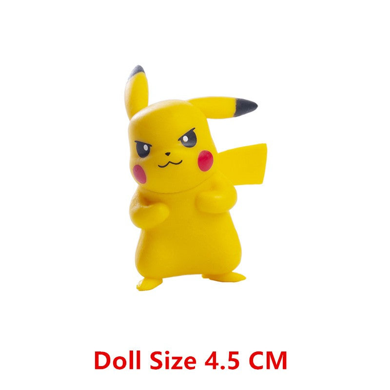 Pokemon Anime Figura Pikachu Sol Elfo Eevee Gengar Monstruo de Bolso Desenhos Animados Figura Modelo Brinquedo de Ação Presente para Crianças Comprar em grande quantidade