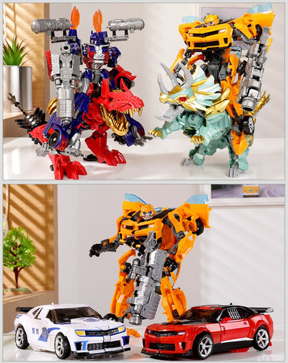 WEIJIANG NOVO 20CM Transformação Anime Boneco de Ação Brinquedos de Filme Plástico ABS Robô Carro Avião Tanque Legal Modelo Presente para Meninos