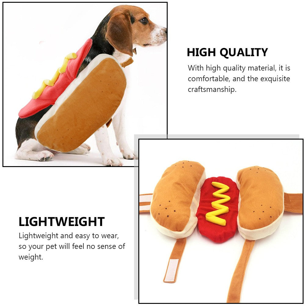 1 Unidade de Fantasia para Festival de Animais de Estimação Textura Macia Simples Conveniente de Usar Roupa para Cães e Gatos de RPG para Eventos de Natal Fotografia