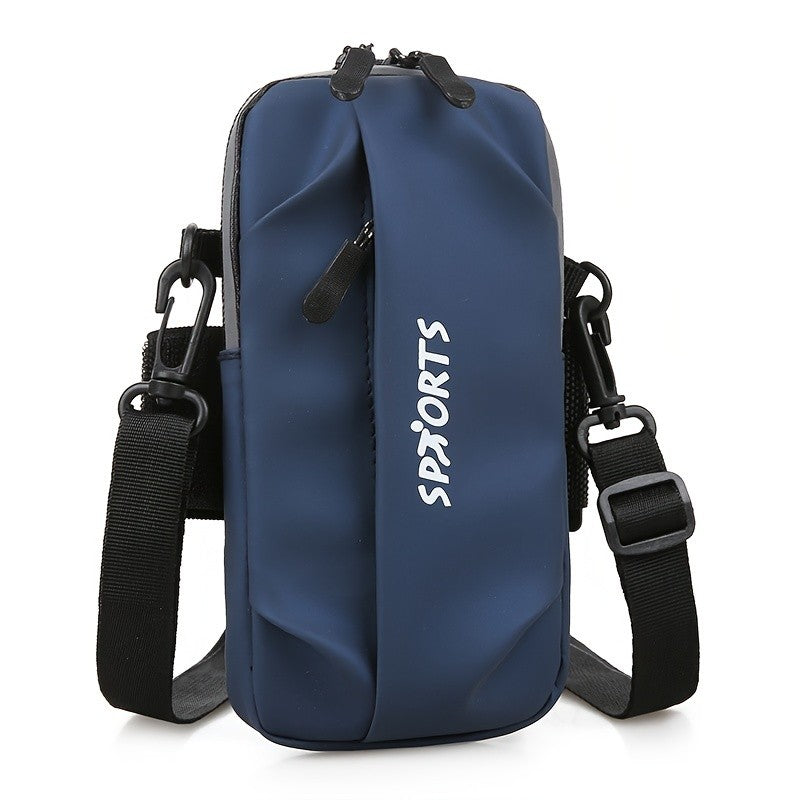 1pc Lightweight Multi-functional Satchel Bag for Men Women, Sport Running Bag for Coins Keys Cards Phone