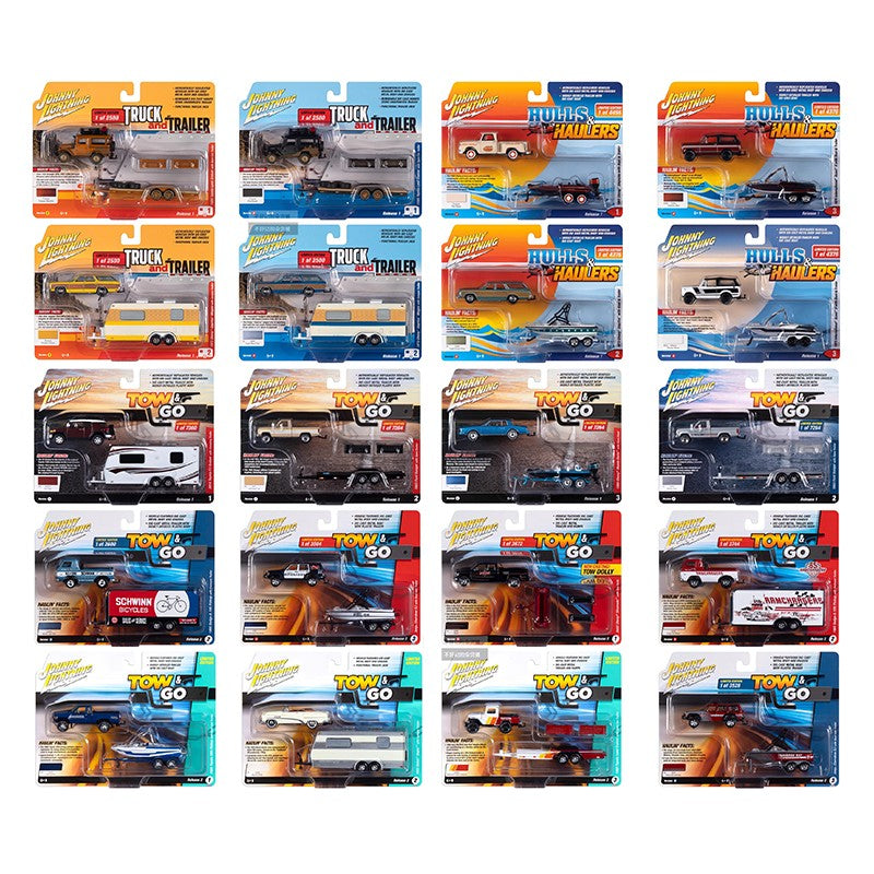 Novo em Estoque Jl 1:64 Ford Toyota Chevy Monte Carlo Transportador de Reboque Liga Miniatura Diecast Modelo Carro de Brinquedo Brinquedos Presente para Crianças