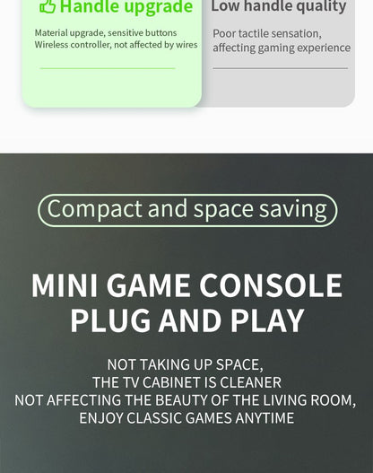 2026 New Coopreme Y7 X7 128G  Linux System 4K Video Game Console TV Box Wireless Controller Retro Game 10000+ Support PSP