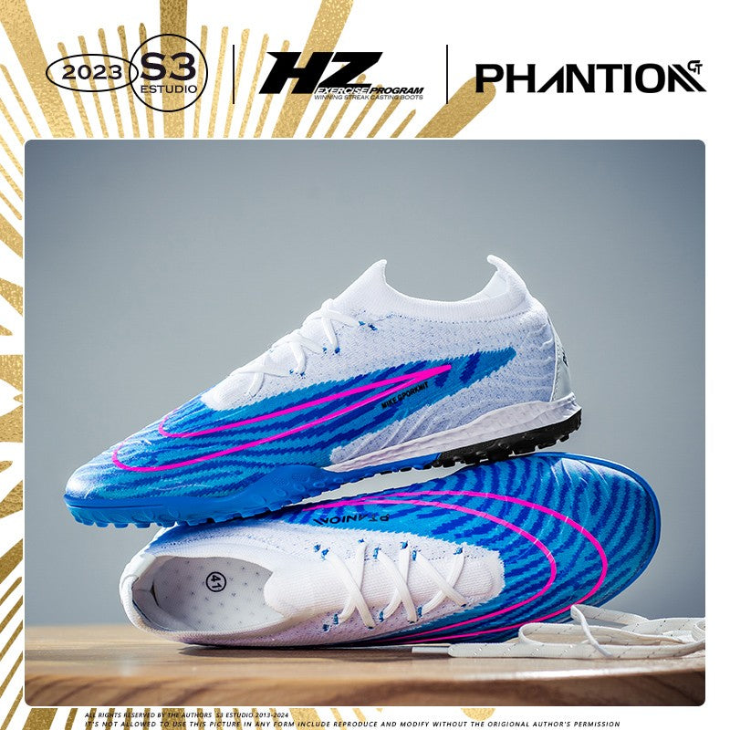 High Quality Ultralight Men ‘s Soccer Shoes Non-Slip Turf Soccer Cleats Kids TF/FG Training Football Boots Chuteira Campo