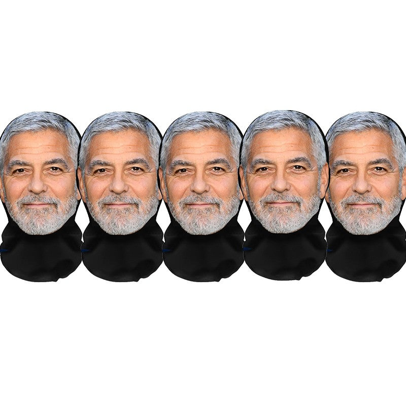 New Realistic 3D Face Mask for Role Play Elastic Mesh Mask Masquerade Costumes UV Protection Balaclava Party Supplies
