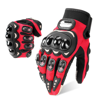 Luvas de Moto de Dedo Inteiro à Prova de Vento para Motoqueiros, Luvas de Moto Impermeáveis com Tela Sensível ao Toque, Luvas de Motocross de Inverno