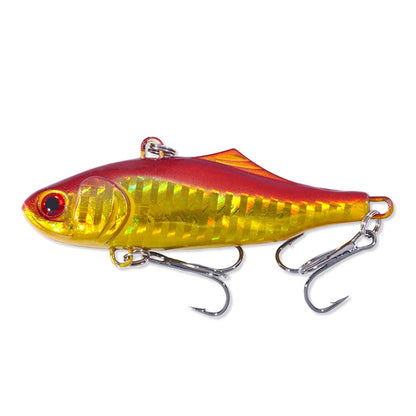 1 unidade de isca de pesca VIB de inverno 7cm 24g, iscas de pesca de inverno de arremesso longo que afundam, iscas artificiais Crankbait