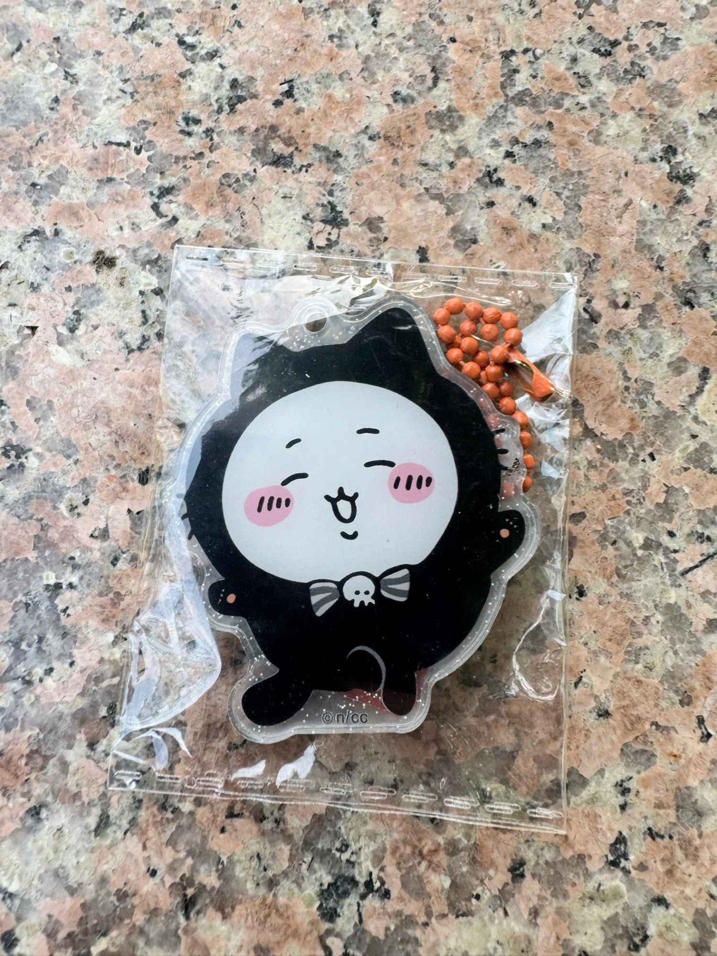 New Jiyi Ckw Korean Halloween Peripheral Creative Hachiware Acrylic Keychain Decoration Usagi Bag Pendant Friend Gift