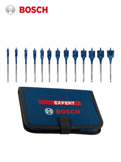 Brocas Bosch Expert para Madeira com Rosca Autoperfurante, Haste Sextavada de 1/4", Acessórios para Ferramentas Elétricas, para Parafusadeira Elétrica
