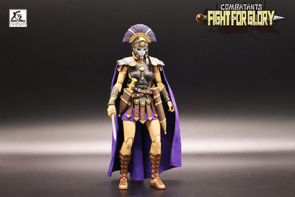 [Pré-Venda] XesRay Fight For Glory 1/12 Action Figure Combatants Wave 6 Cassia Berenice Medocus o Trácio Modelo de Anime Para Presente