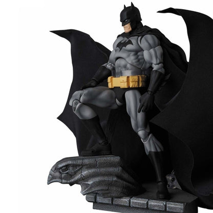 2025 Novo Mafex126 Silent Batman Action Figure Traje Preto Dc Liga Da Justiça Desenho Animado Modelo Ornamento Colecionável Presente Para Fãs