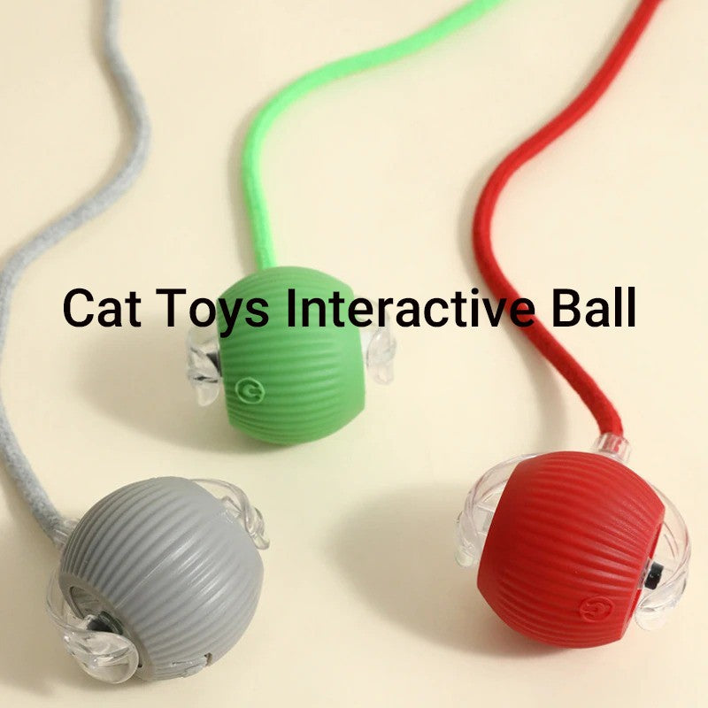 Novo Brinquedo de Bola Interativo para Gatos, Bola Rolante Automática Recarregável para Gatos, Brinquedo Interativo Inteligente para Gatinhos, Brinquedo de Bolas Inteligentes para Gatos