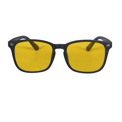 Men’s glasses blue light blocking computer glasses Orange Yellow clear lenses glasses light blue Eyeglasses 3 blocking rate