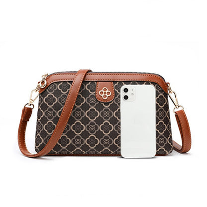 High Quality PU Leather Shoulder Bags Women Small Crossbody Bag Luxury Handbag Lady Messenger Bag Simple Shell Phone Satchels