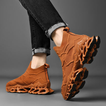 Tênis Masculino Casual Masculino Tênis Masculino de Luxo Tênis Masculino de Corrida Respirável Sapatos da moda Loafers Tênis de corrida para homens