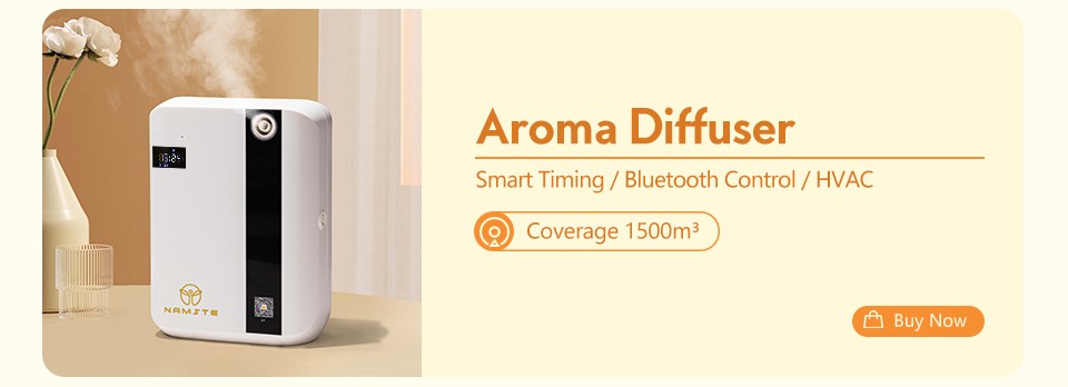 NAMSTE Smart Aroma Diffuser Hotels professional Fragrance Diffuser 1000m³  Large Room Aroma Machine With Fan Bluetooth Control