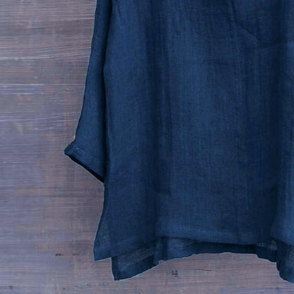 8 Colors!2023 New Linen Shirt Men Brief Breathable Comfy Solid Color Long Sleeve Loose Harajuku Casual Blouse Hawaiian Shirts