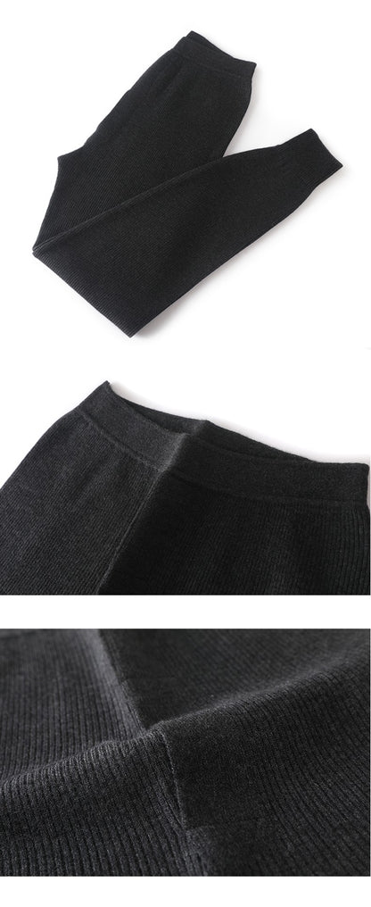 Men's Pull Wool Underwear Pants High Waisted Elastic Thermal Tights Leggings Warm Fleece Inner Wear Underpants Man Clothing