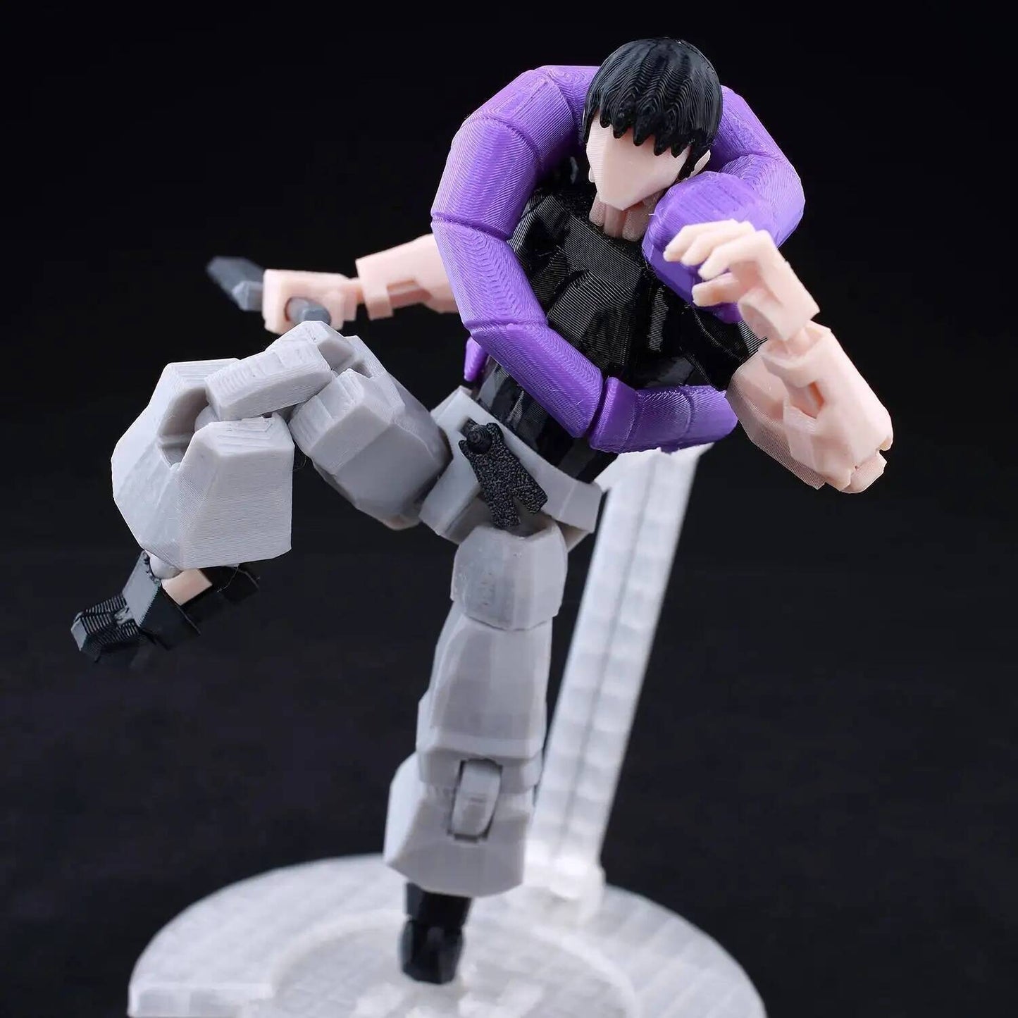 ?9L3D Lucky13 Gojo Sukuna Jujutsu Fushiguro Toji Gojo Satoru Action Figure Dummy13 T13 Multi-Jointed Collectible Toys Titan13