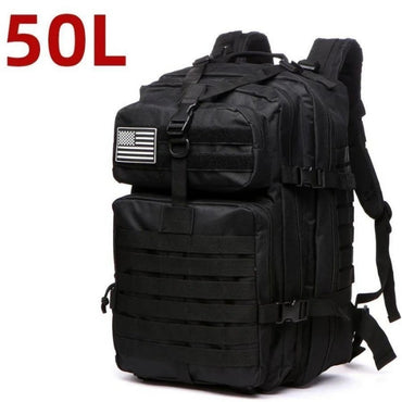 Mochila Tática Elite 50L/30L | Mochila de Trabalho e Militar 3X Mais Forte | Resistente e de Alta Durabilidade | Mochila de Sobrevivência MOLLE de 3 Dias