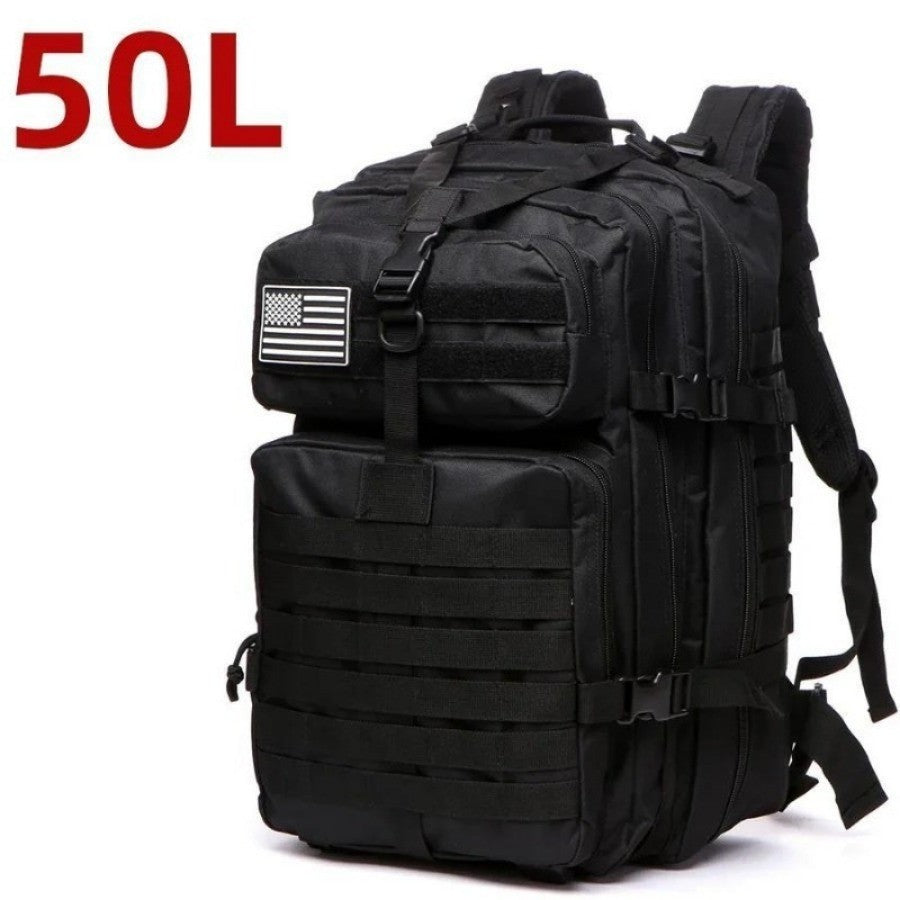 Mochila Tática Elite 50L/30L | Mochila de Trabalho e Militar 3X Mais Forte | Resistente e de Alta Durabilidade | Mochila de Sobrevivência MOLLE de 3 Dias