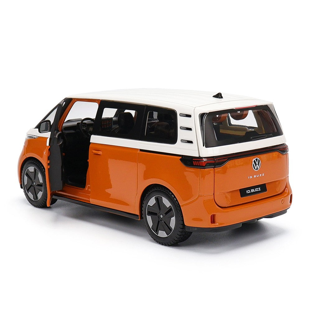 Maisto 1:24 Volkswagen ID.Buzz 2023 Modelo de carro de precisão fundido altamente detalhado Presente de coleção de modelo