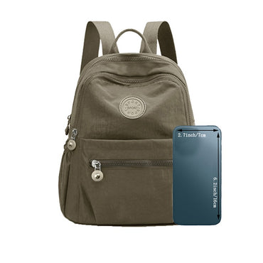 Neutral gender women's and men's backpacks are suitable for daily use and school trips. Double-shoulder backpacks.