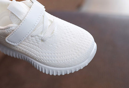 Spring Kid Shoes New Fashion Versatile Girl Sneakers Comfort Soft Sole Anti Slip Simple Boy Shoe Breathable Classic Casual Shoes