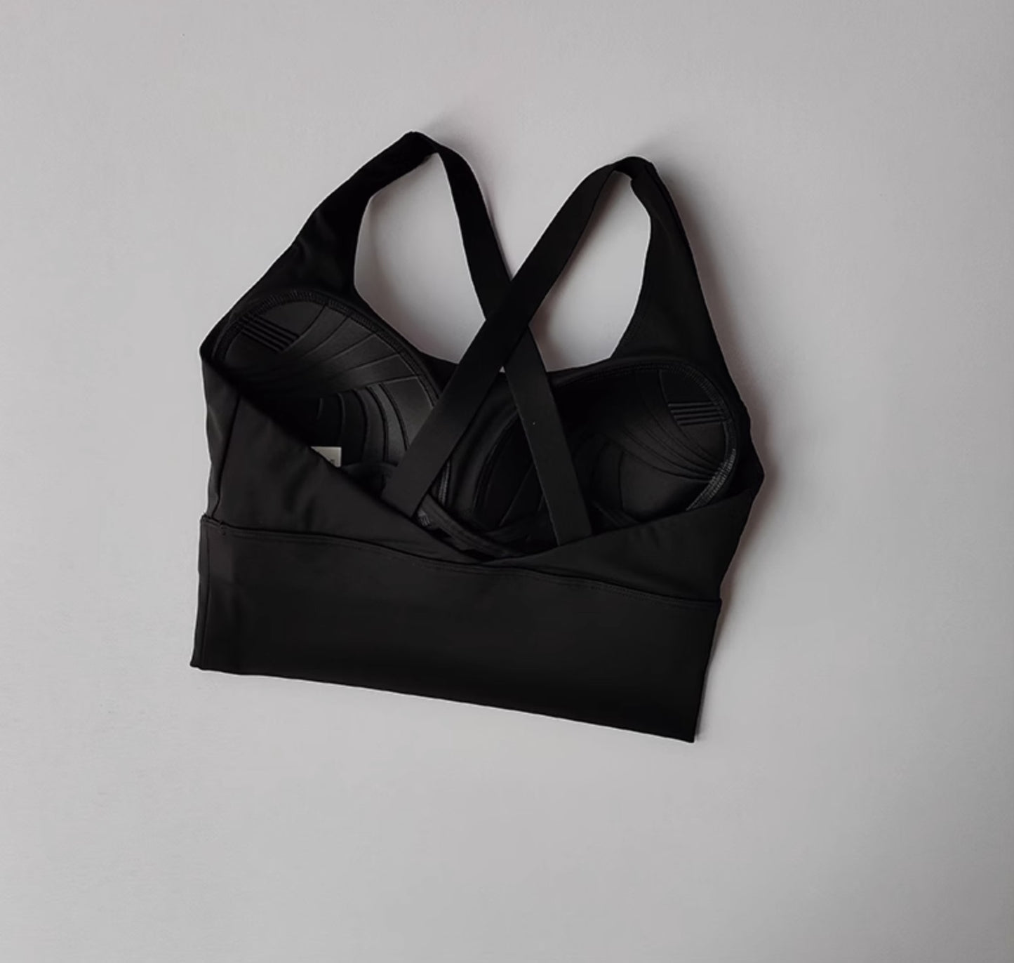 Shockproof High-Intensity Exercise Fitness Bra All-In-One Cup Running Gathered Yoga Beauty Back Breathable Sports Bra for Women