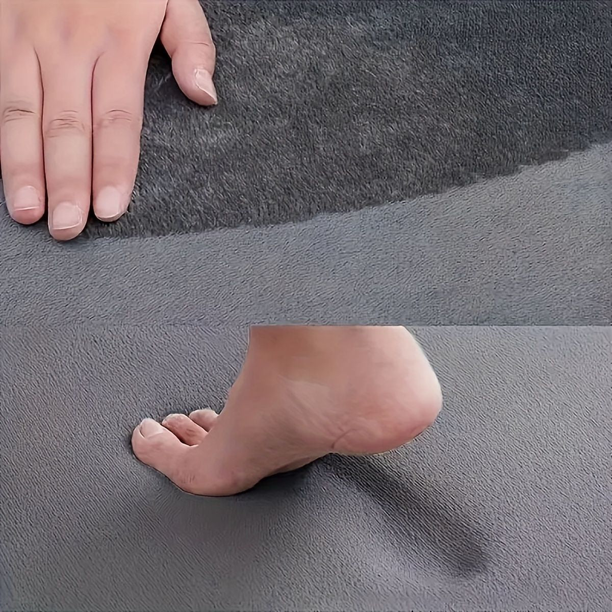 Curved bathroom mat shower room foot pad thick sponge toilet absorbent foot mat toilet non-slip mat dirt-resistant entrance mat