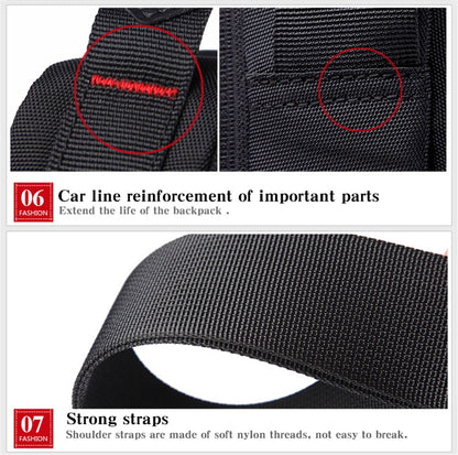 Swiss Waterproof Oxford Men's Messenger Bag Multifunction Business Casual Briefcase bag Travel Male Shoulder Bag Fashion Handbag