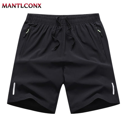 Summer New Men's Shorts Gym Fitness Quick Dry Running Sports Board Shorts Men Classic Joggers Bottom Black Short Pants Man M-4XL