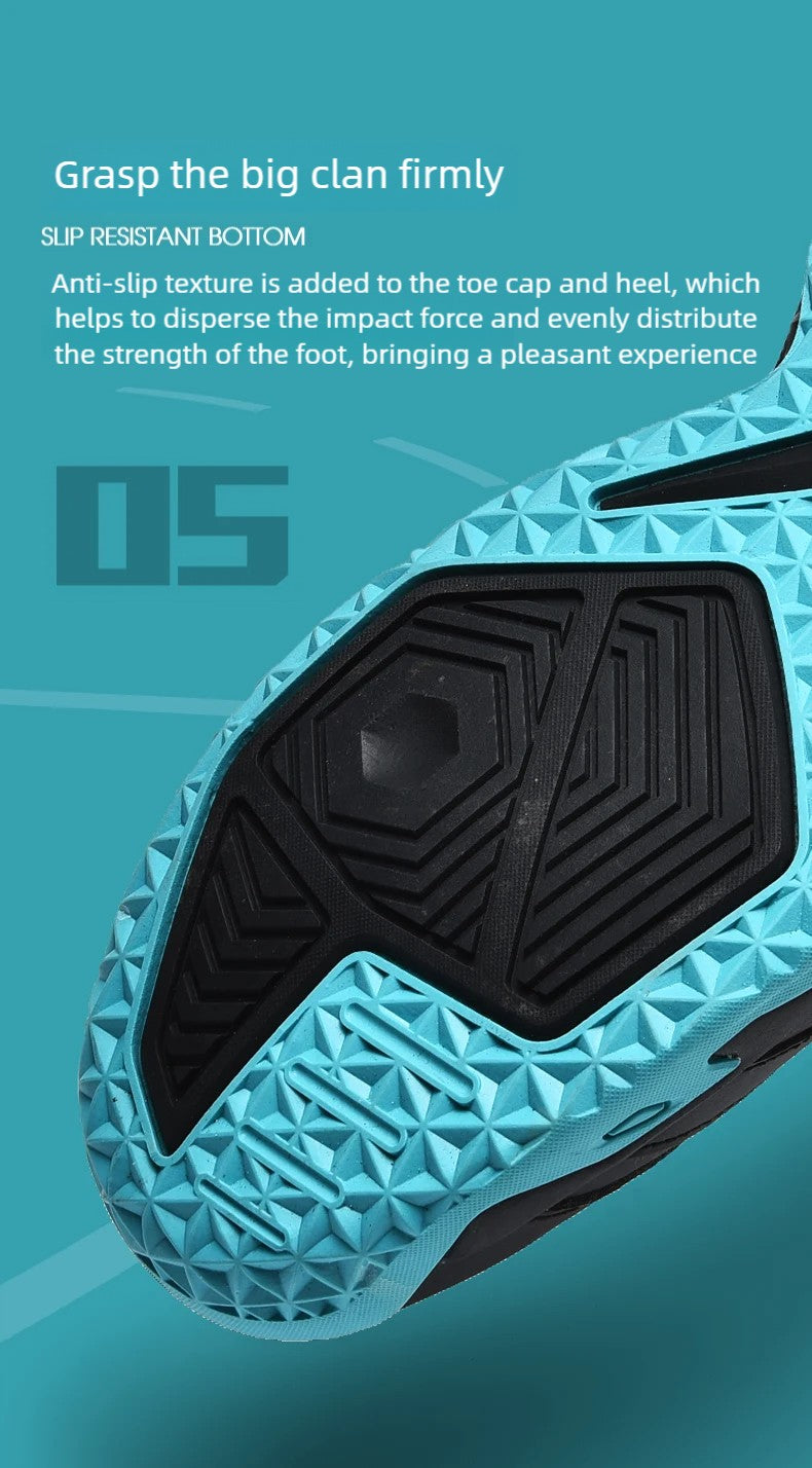 Men's plus size casual sneakers Four seasons breathable light outdoor basketball shoes fashion youth Joker sports running shoes