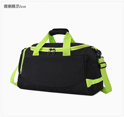Personalized customized soccer bag logo with dry wet separation handbag luggage sports bag printed with logo pattern