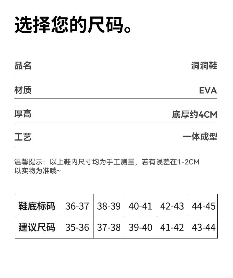 Slippers with holes, men's shoes, 2025 new model, medical nurse EVA anti slip and anti odor outer wear, women's beach sandals