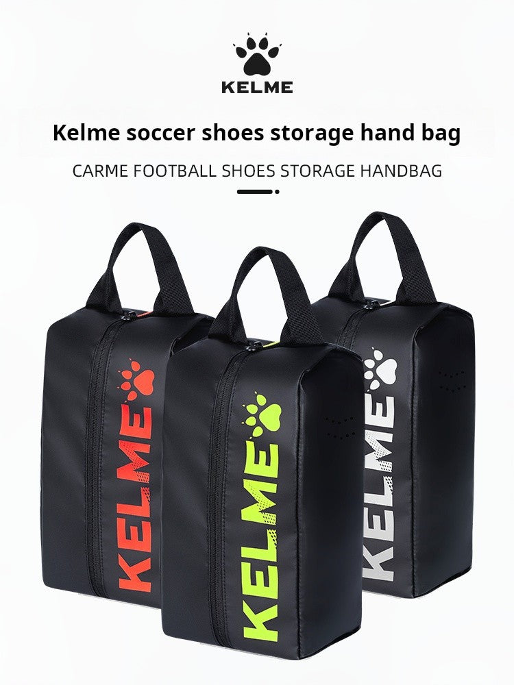 Bolsa de Treino de Futebol Kelme, Grande Capacidade, Armazenamento para Chuteiras, Bolsa de Corrida Esportiva ao Ar Livre, Bolsa de Mão, Impermeável