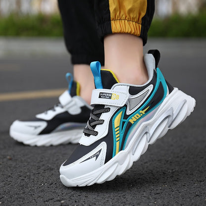 Kids Sneakers Mesh Breathable Non-slip Running Shoes Fashion Lightweight Original Outdoor Sports Tennis Shoes for Children